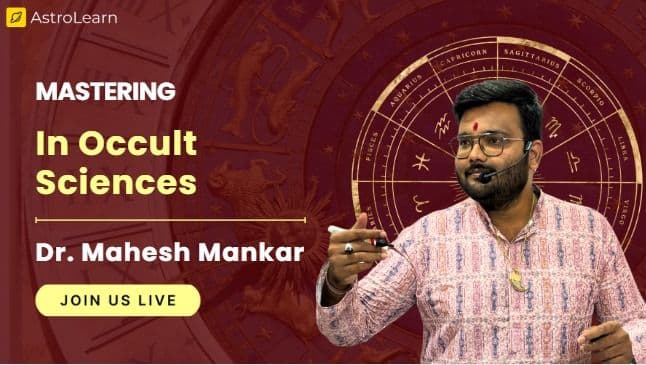 Masters in occult science with Dr Mahesh Mankar