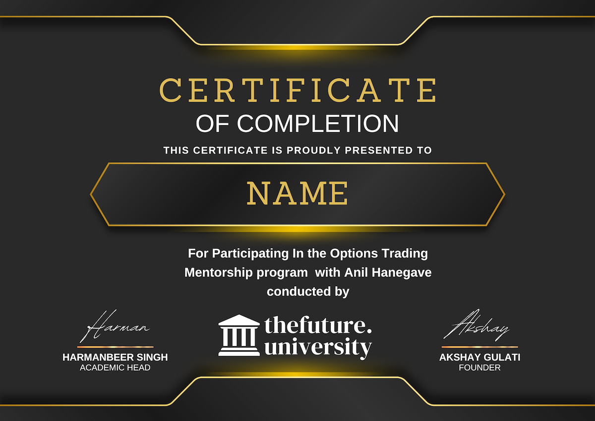 Options Trading Mentorship program