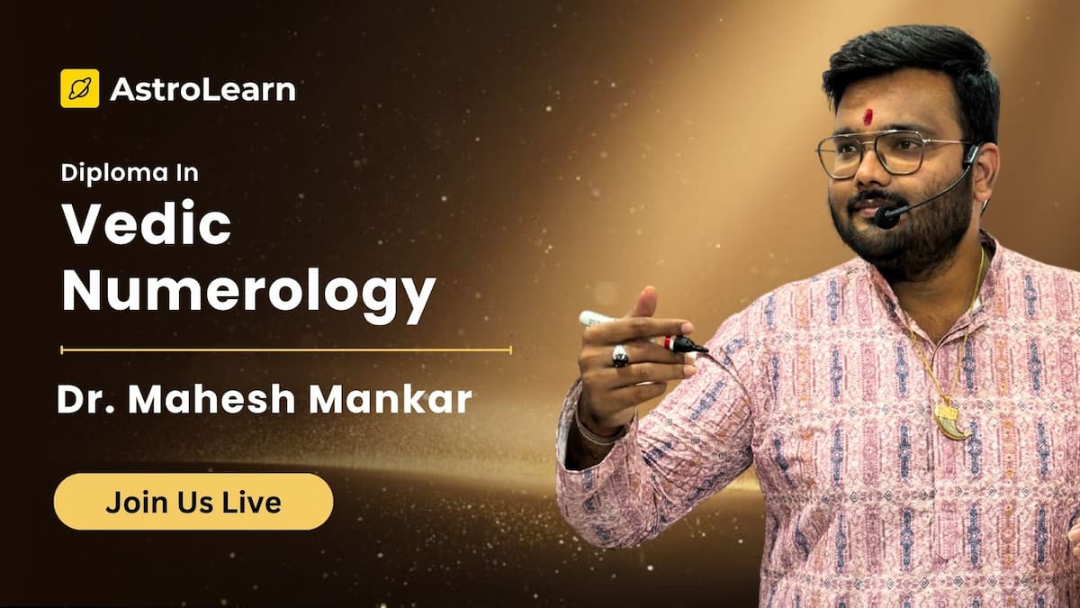 Diploma In Vedic Numerology With Dr Mahesh Mankar 